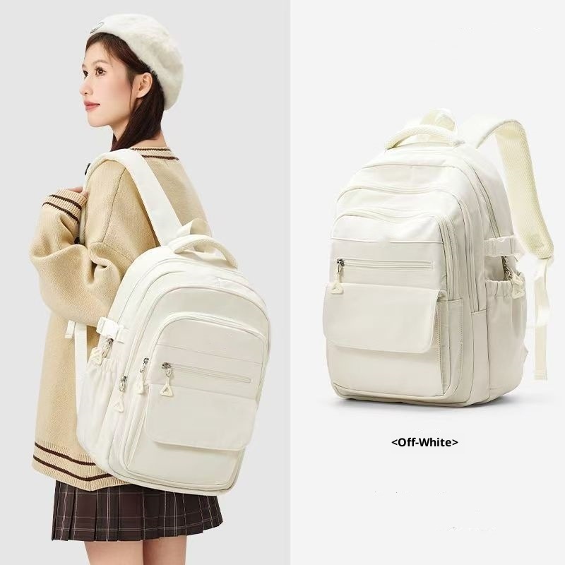 001 Studenten, Hoogwaardige rugzak voor mannen, Casual rugzak voor buiten, Laptoptas voor forenzen in collegestijl_voghion.com