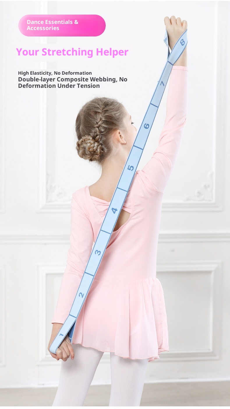 001 Danza Speciale Digitale 10 12 Griglie Yoga Esercizio di Stretching per Bambini Fasce di Resistenza Allenamento_voghion.com