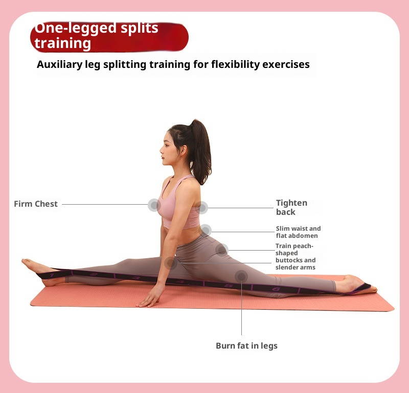 001 Danza Speciale Digitale 10 12 Griglie Yoga Esercizio di Stretching per Bambini Fasce di Resistenza Allenamento_voghion.com