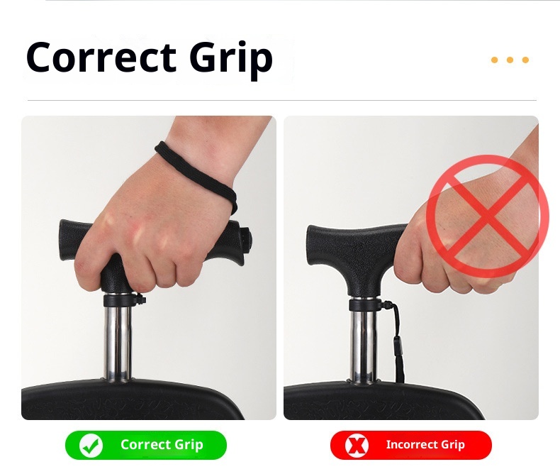 001 Bastone da passeggio portatile per anziani, multifunzionale, con seduta allargata, sgabello in canna, illuminazione in acciaio inossidabile ispessito_voghion.com