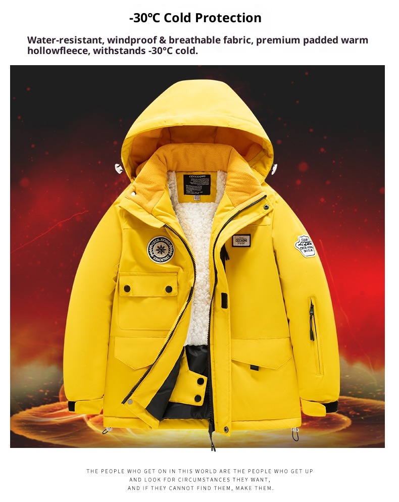 001 Completo da bambina per bambine, Pantaloni da sci per ragazzi, impermeabili e antivento, caldi e foderati in pile_voghion.com