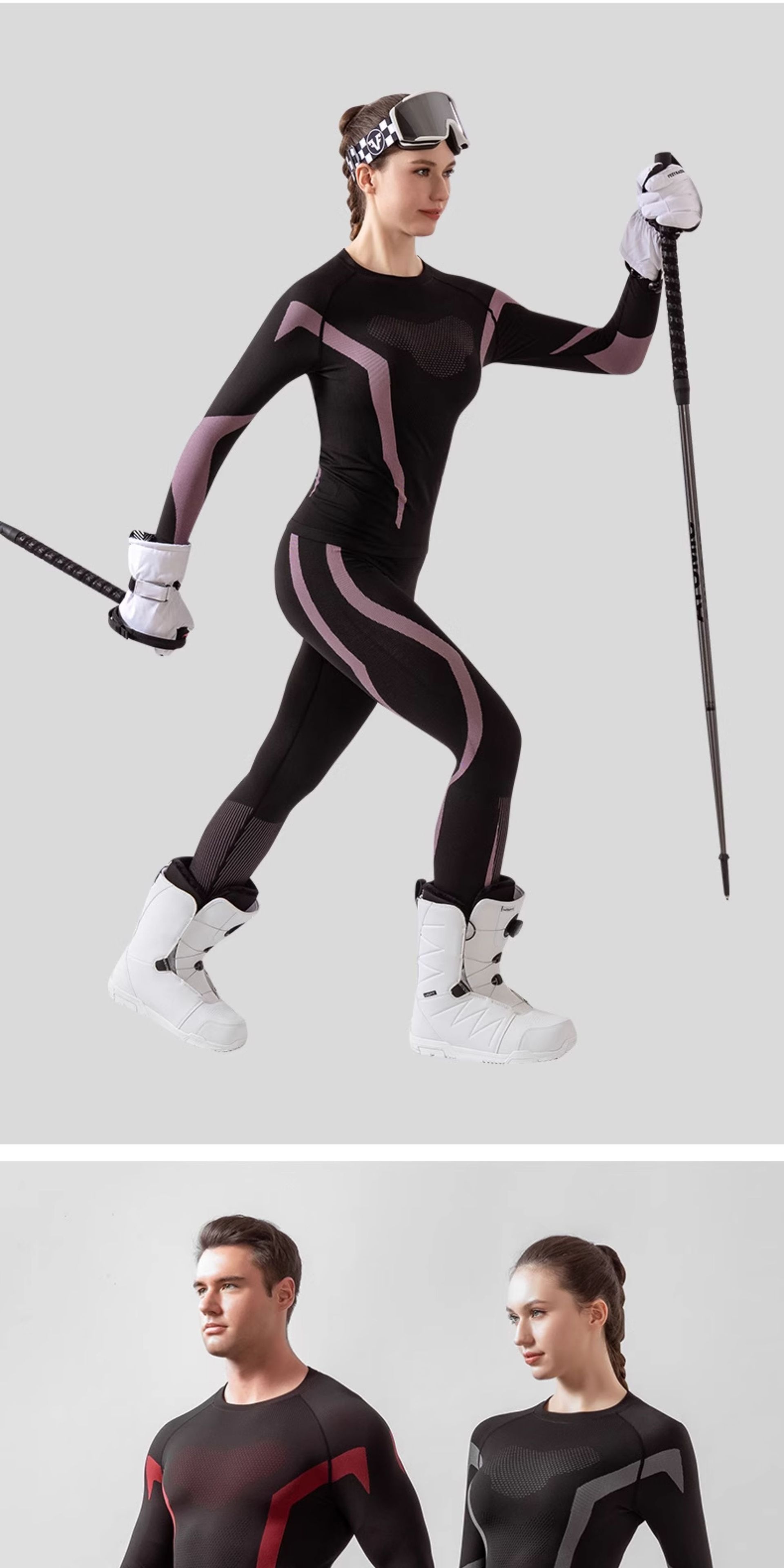 001 Running Sports Ski Quick-Dry Base Layer For Men And Women Cycling Outdoor Thermal Underwear TZ5576-Te P70 Control 138_voghion.com