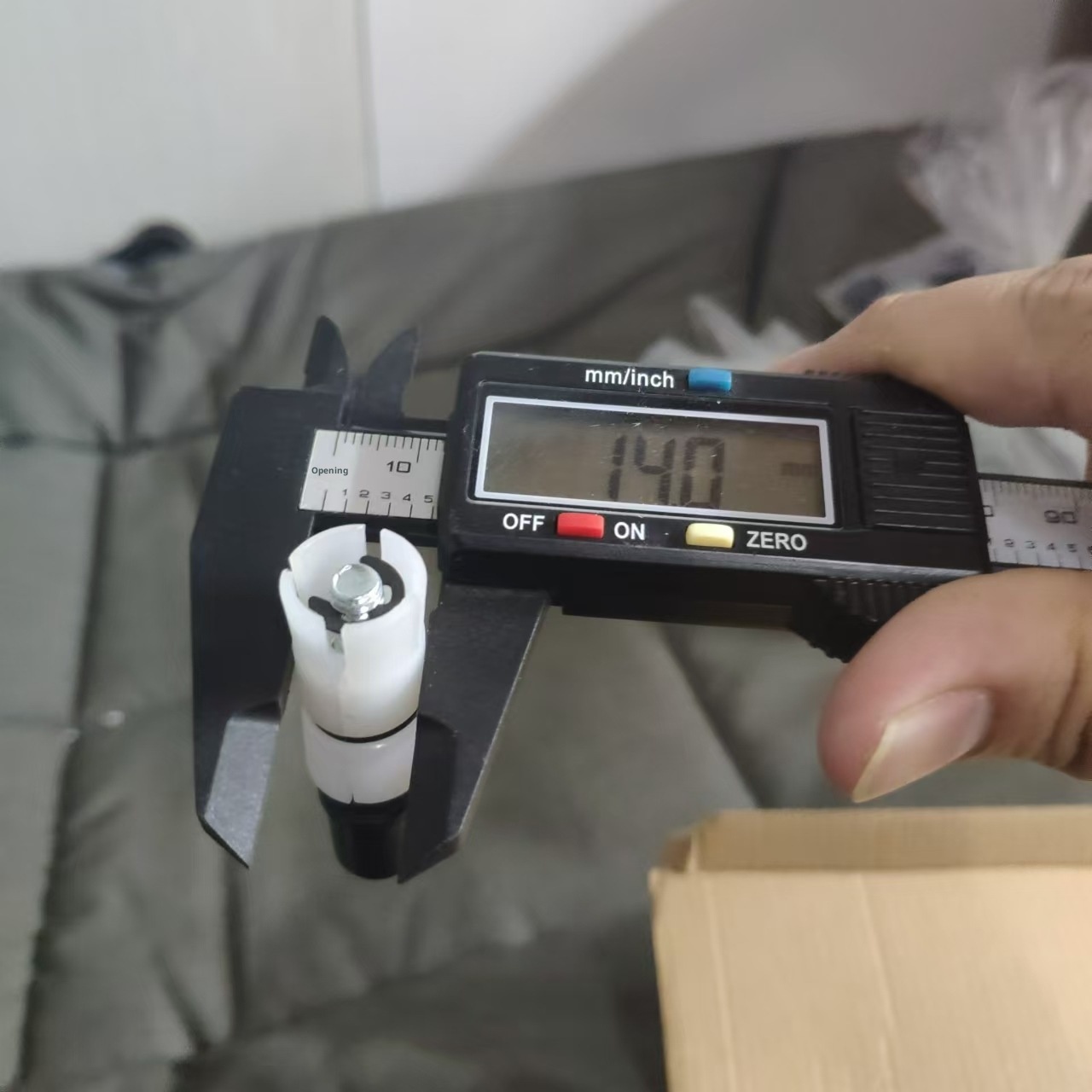 001 Trekking Pole Accessories Head Shock Absorption System Outdoor Hiking Black White With Yellow And Blue Expansion Series_voghion.com