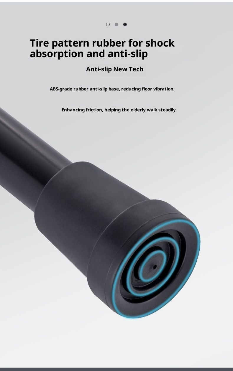 001 Ultra-light Cane For Elderly, Multi-functional Foldable Telescopic Walking , Wear-resistant Non-slip Travel Hiking_voghion.com