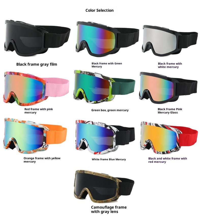 ActiveGo Winter Ski Bergsportbrillen Buitensporten Motorrijden Winddicht Zand Zonnebril Anti-ultraviolet Skiën_voghion.com