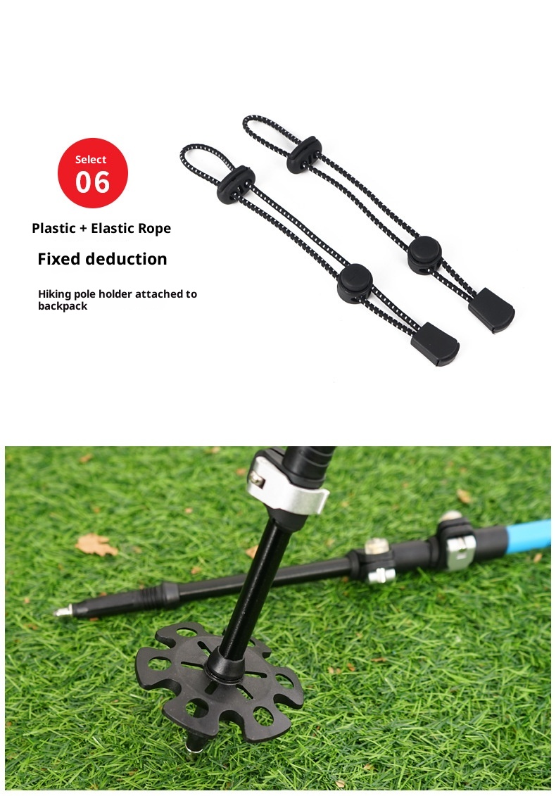 001 Accessori per bastoncini da trekking all'aperto Supporto protettivo per fango con fiocco di neve Vassoio per trascinamento neve Copripiedi all'ingrosso_voghion.com