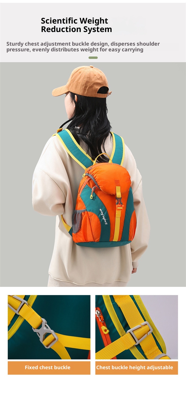 001 Couple Style Cycling Hiking Nylon Backpack Large Capacity Lightweight Waterproof Outdoor Sports Mountaineering Bag_voghion.com