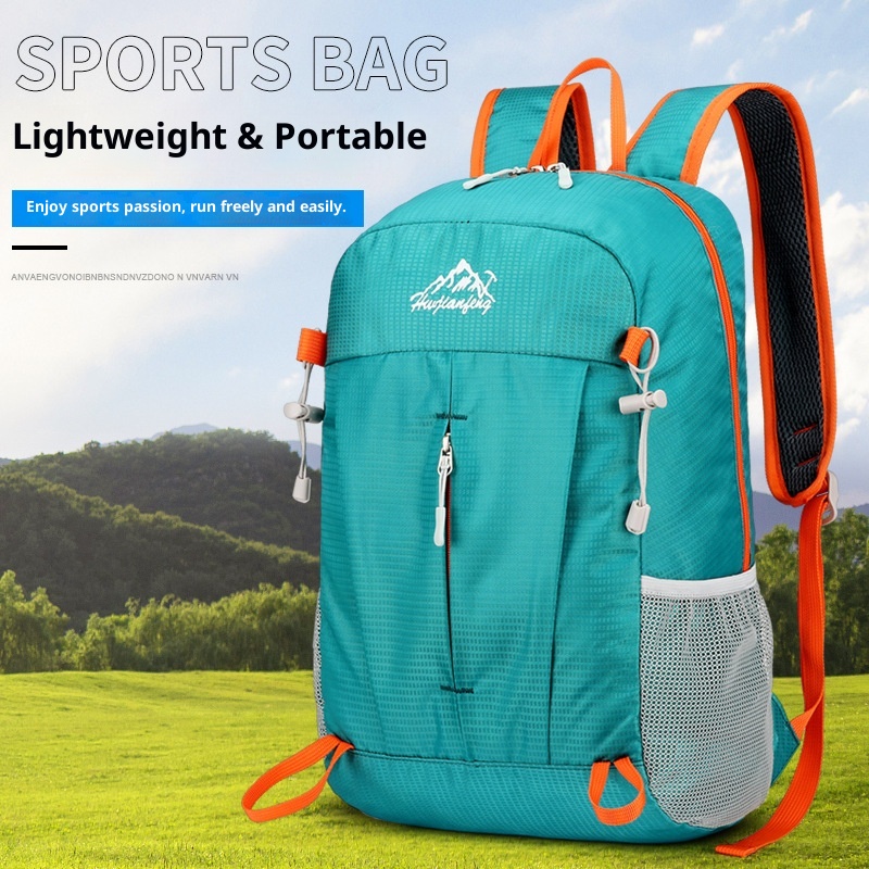 001 Zaino pieghevole portatile leggero da viaggio per sport all'aria aperta transfrontalieri, impermeabile, per escursionismo e ciclismo_voghion.com