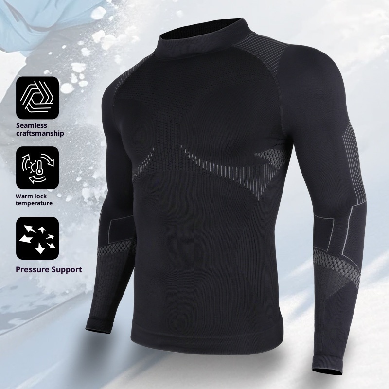 001 Winterthermische skikleding voor mannen en vrouwen Buitensporten Vochtafvoerend Snel drogend Wandelen Bergbeklimmen Fitness_voghion.com