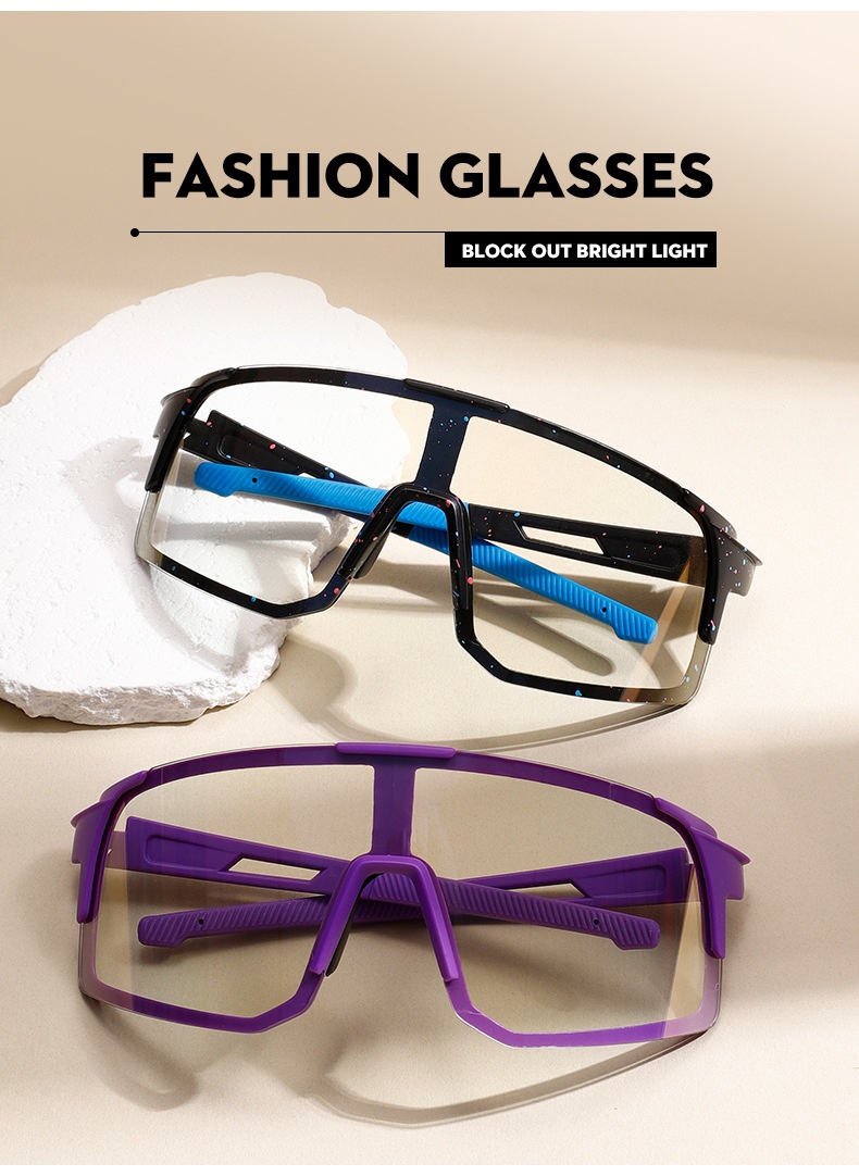 001 Outdoor Sports Mountaineering Skiing Photochromic Cycling Sunglasses Daily Dual-use Running Marathon Windproof Goggles_voghion.com