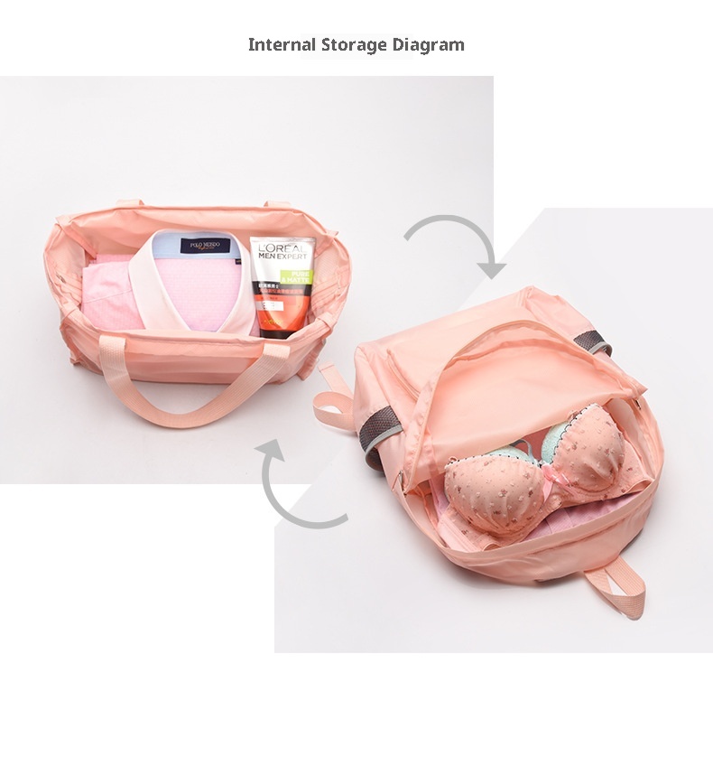 001 Wodoodporny, składany plecak o podwójnym zastosowaniu dla mężczyzn i kobiet, lekki plecak wspinaczkowy do wędrówek na świeżym powietrzu, przenośny pokrowiec na skórę_voghion.com