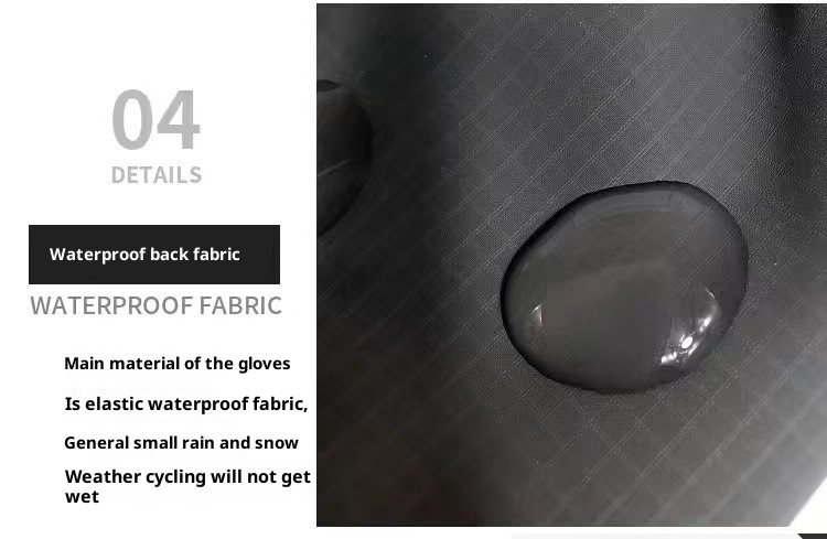 ActiveGo Cross-border Warm For Men, Autumn And Winter Outdoor Fleece-lined Windproof Waterproof Motorcycle Gloves, Wholesale_voghion.com