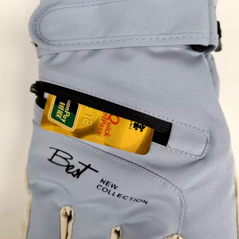 001 New Winter Ski For Men And Women, Fleece-Lined, Thickened, Warm, Non-Slip, Cold-Proof, Windproof,_voghion.com