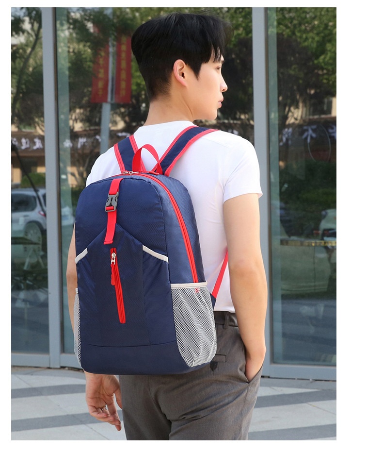 001 Nuovo zaino di grande capacità per uomo e donna, borsa portaoggetti pieghevole, borsa da escursionismo e ciclismo ultraleggera e resistente all'acqua_voghion.com