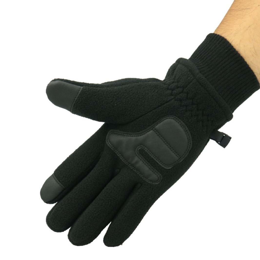 001 Winter Fleecegefütterte Thermohandschuhe für Outdoor-Aktivitäten wie Radfahren, Autofahren und Touchscreen-Bedienung_voghion.com