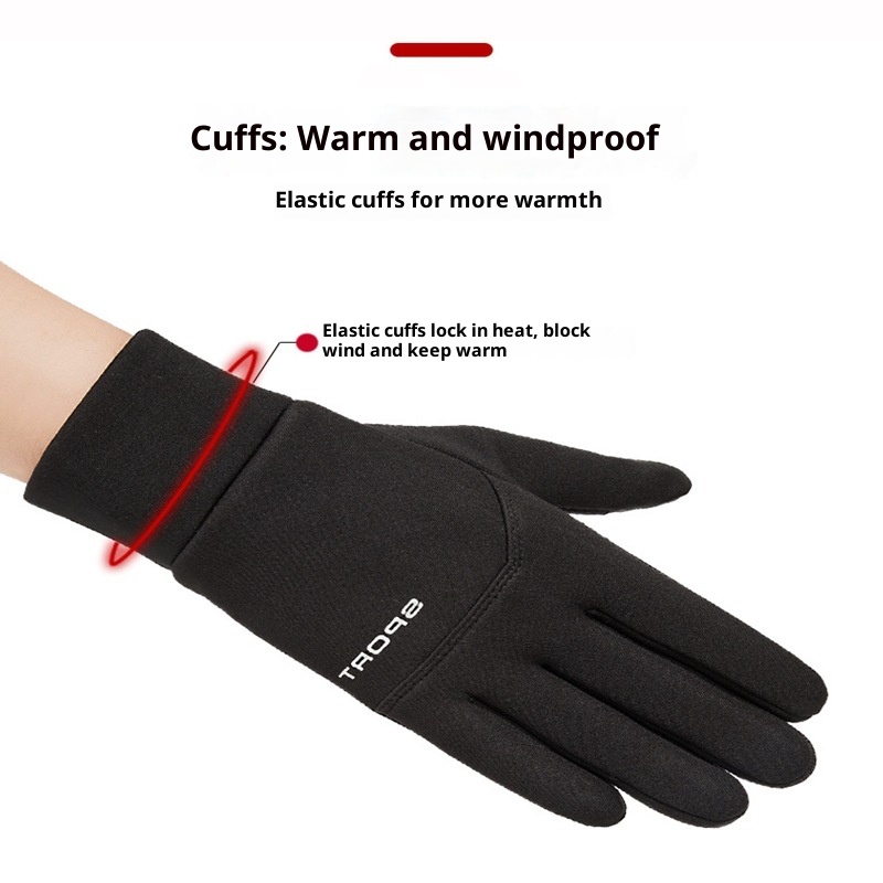 001 Winterwarme Handschuhe für Outdoor-Sportarten wie Skifahren, Laufen und Radfahren, mit Fleece gefüttert, dick, Touchscreen-geeignet, winddicht und wasserdicht_voghion.com