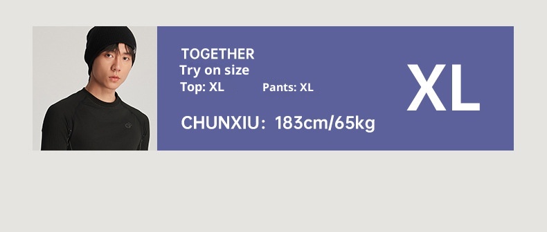 001 TANPO Outdoor Men's Thermal Underwear Set Skiing Sports Running Quick-Dry Layer Autumn Winter Base Shirt And Pants_voghion.com