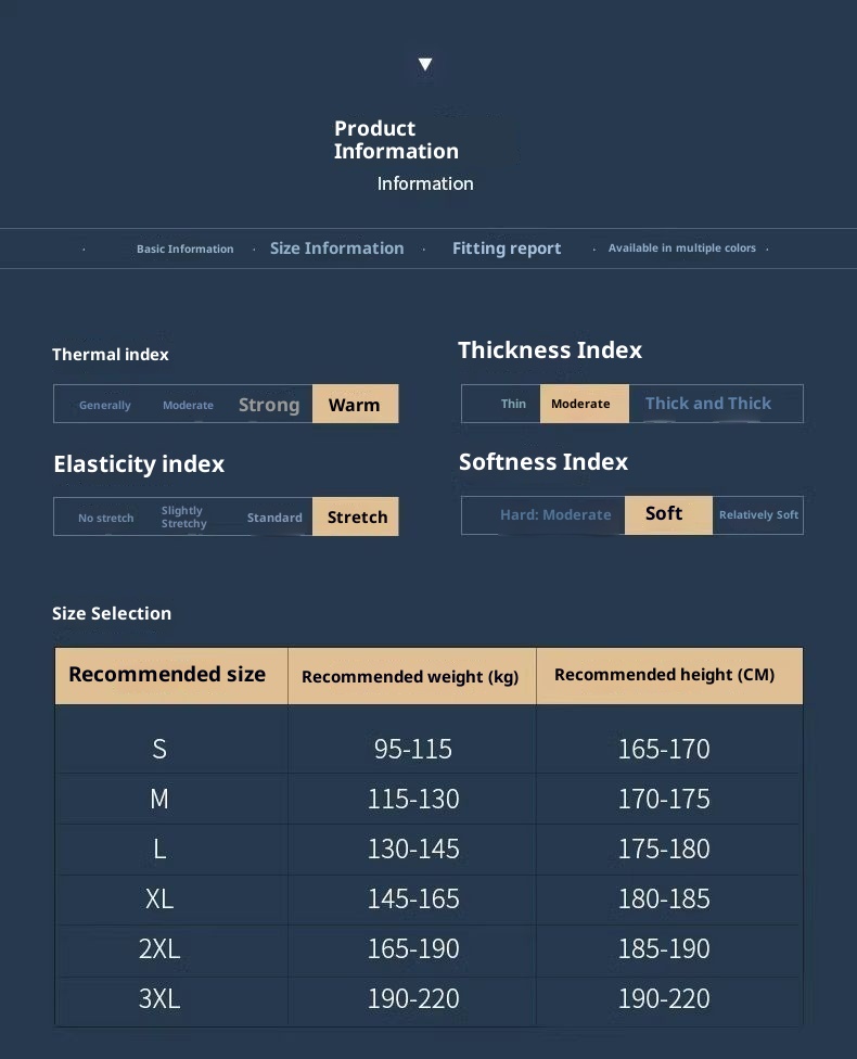 Conjunto térmico de esquí para hombre de secado rápido, ajustado, para correr y hacer deporte. Incluye camiseta interior térmica, forro polar y camiseta de forro polar para actividades al aire libre. Ideal para exportación._voghion.com