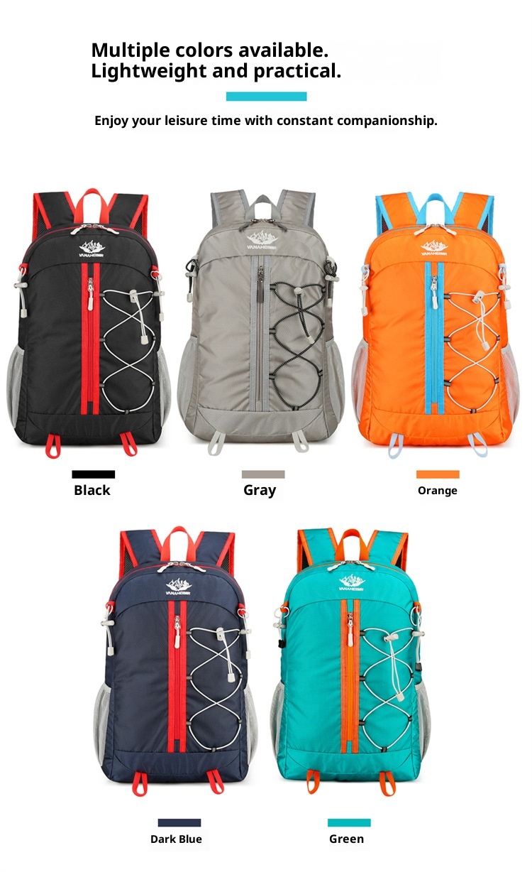 001 Cross-Border New Large Capacity Cycling Outdoor Sports Lightweight Hiking Climbing Bag Travel Leisure Backpack_voghion.com