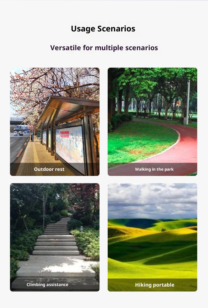 001 Maiwang Sgabello pieghevole portatile multifunzionale antiscivolo in lega di alluminio per escursioni all'aperto con sedia_voghion.com