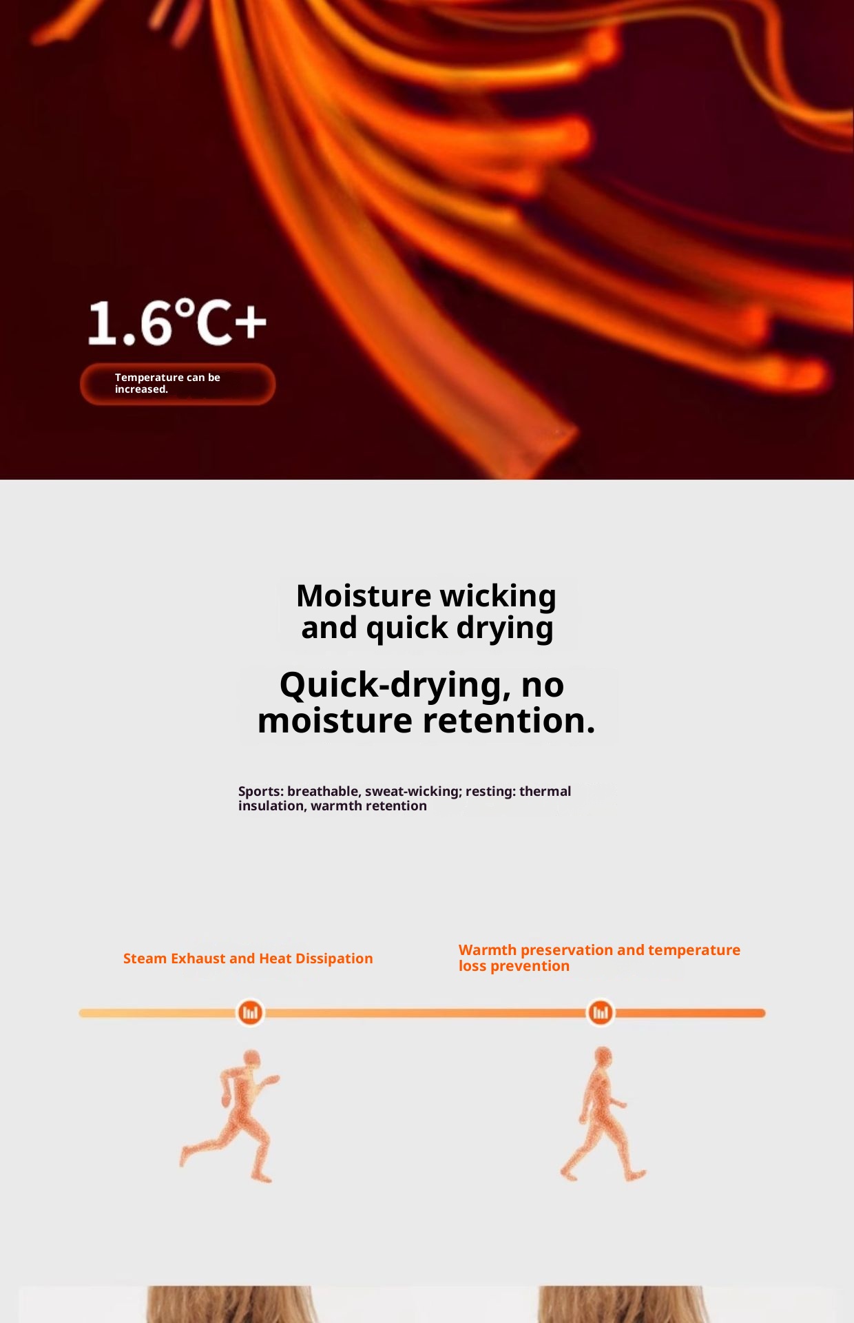 001 Kufeng Ski Quick-Dry Thermal Compression Base Layer Underwear For Women And Men Outdoor Hiking Sports Sweat-Wicking_voghion.com