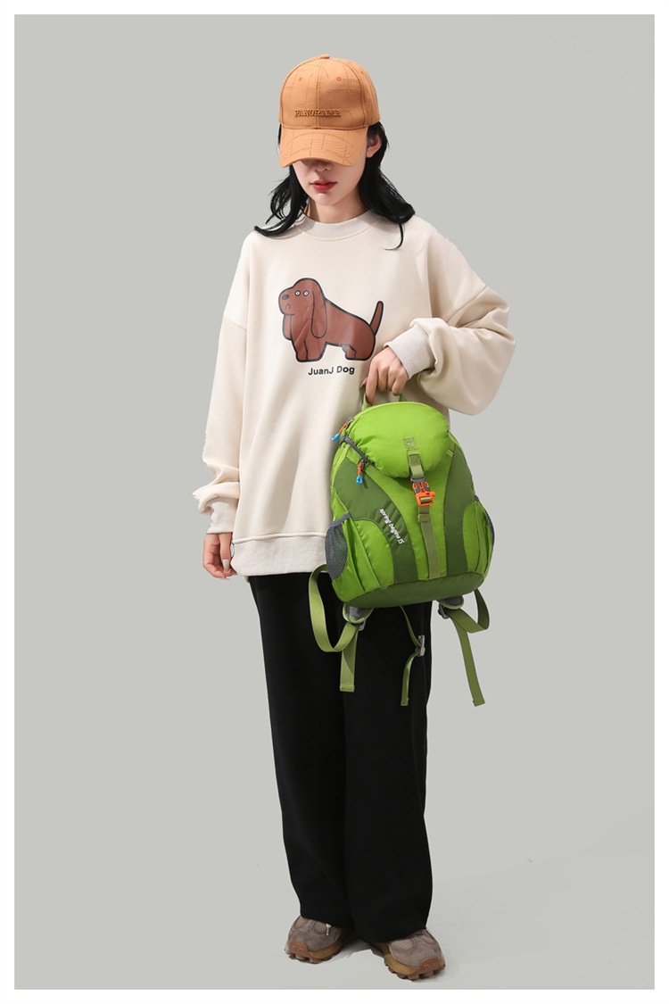 001 Couple Style Cycling Hiking Nylon Backpack Large Capacity Lightweight Waterproof Outdoor Sports Mountaineering Bag_voghion.com