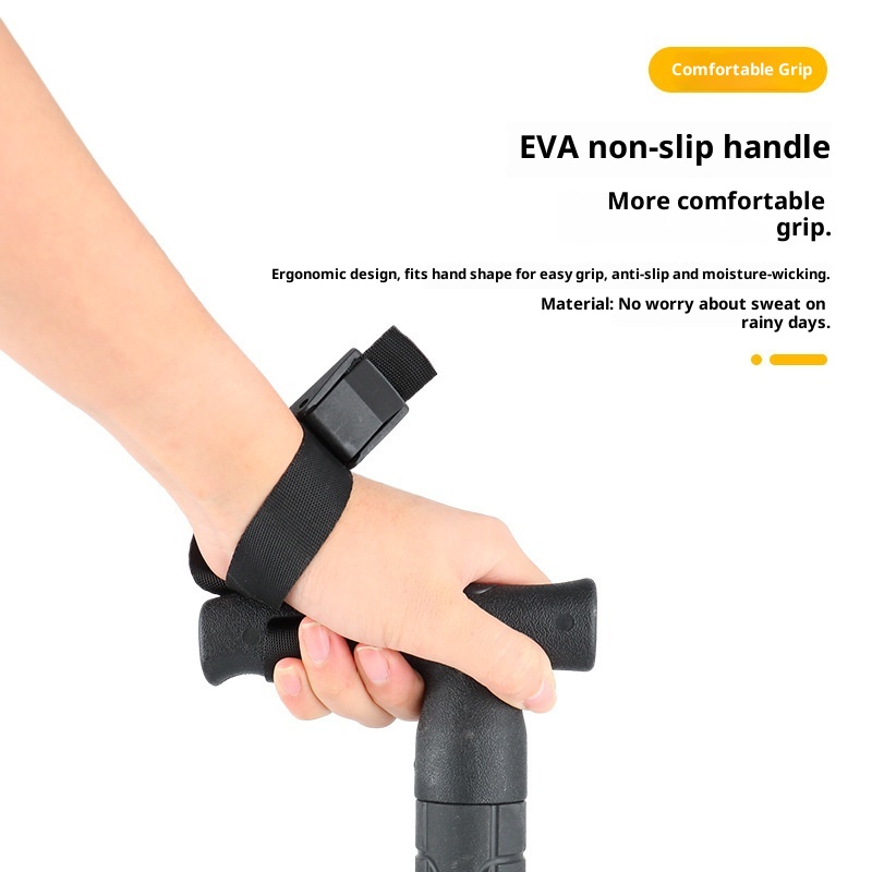 001 Bastone da trekking Fox Bastone da passeggio per autodifesa professionale per escursioni all'aperto, multifunzionale, in lega di alluminio retrattile_voghion.com