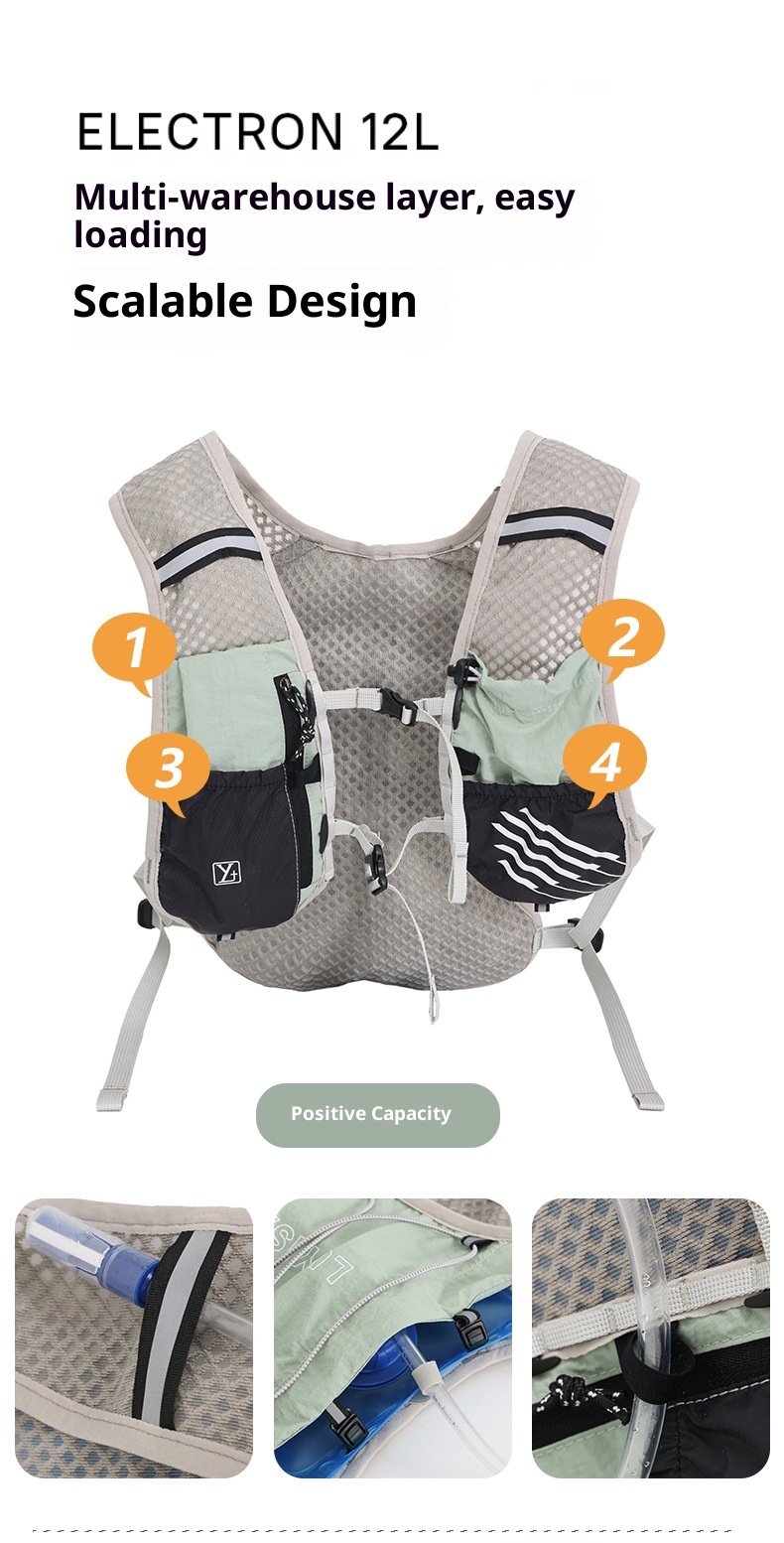 001 Cross-border Outdoor Sport Fietstas Hiken Waterdichte Trail Marathon Vest Rugzak_voghion.com