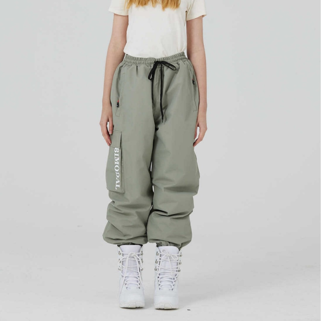 Pantalon de ski BIMODAL Ice Track 001 pour homme et femme, coupe-vent, chaud, imperméable, idéal pour l'alpinisme et les activités de plein air._voghion.com