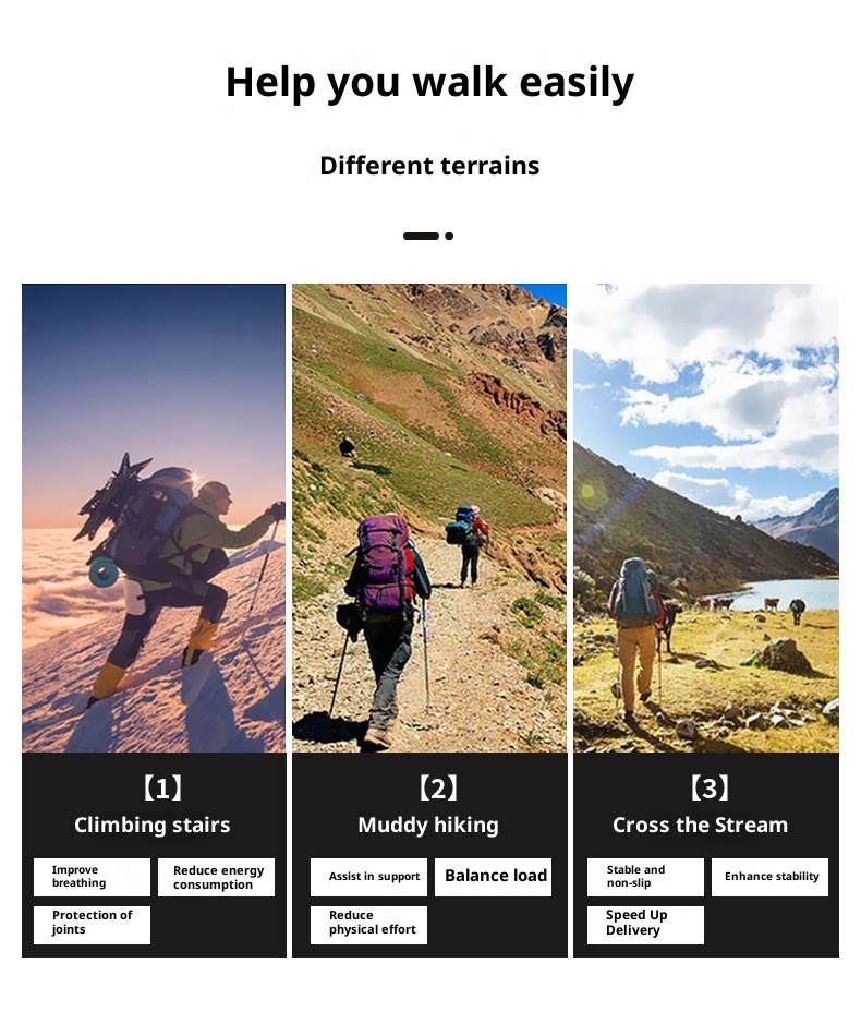 001 Factory Direct Supply Solid Wood Trekking Poles Wooden Sticks Lightweight Skiing Anti-Slip Walking Stick Outdoor Men And_voghion.com