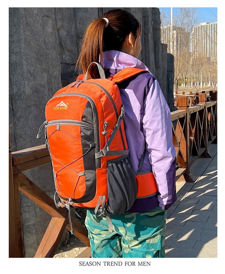 001 Hiking Trekking Dubbele Schouder 40L Outdoor Rugzak Nylon Lichtgewicht Waterdichte Multifunctionele Reistas_voghion.com