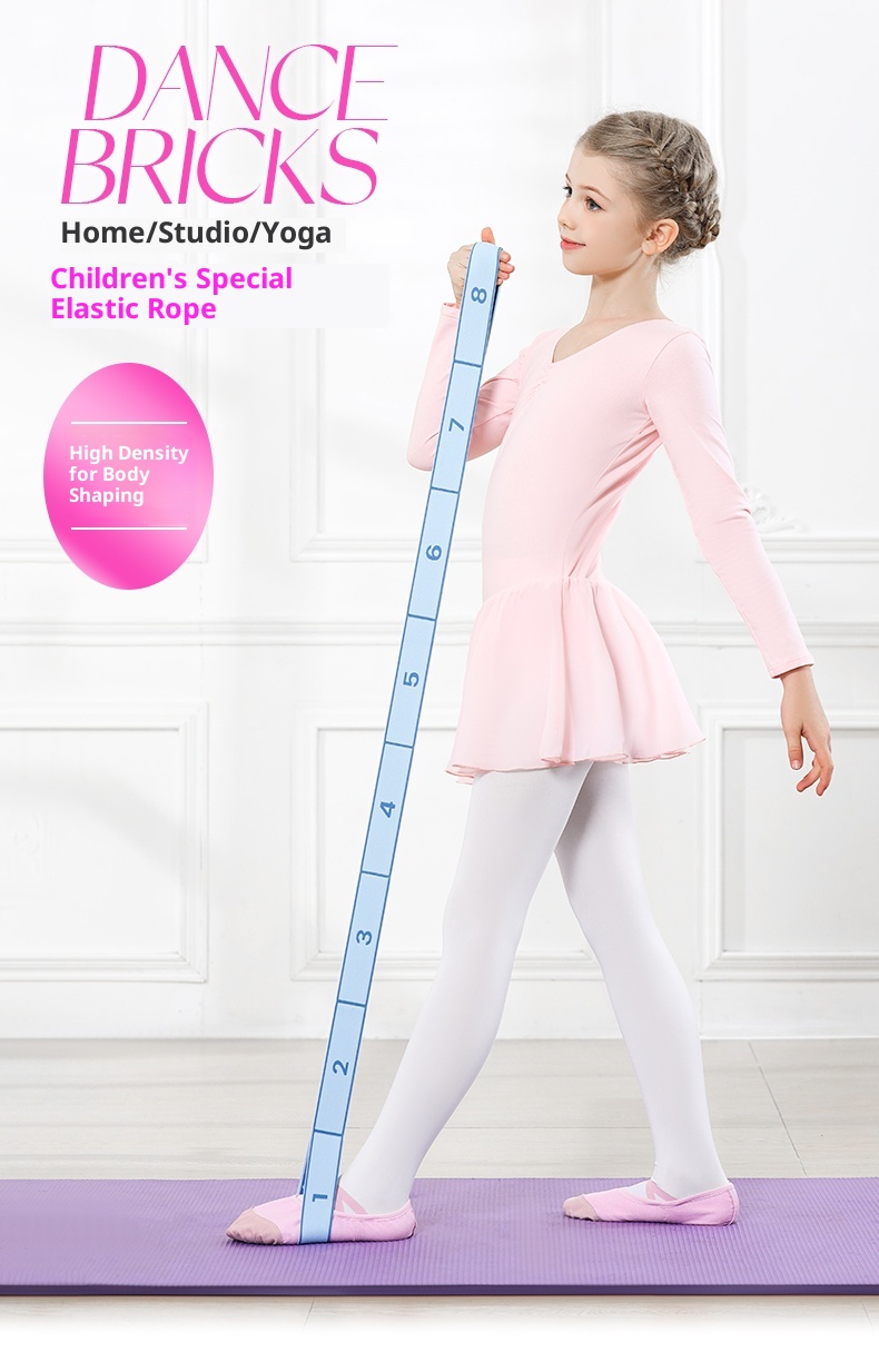 001 Danza Speciale Digitale 10 12 Griglie Yoga Esercizio di Stretching per Bambini Fasce di Resistenza Allenamento_voghion.com