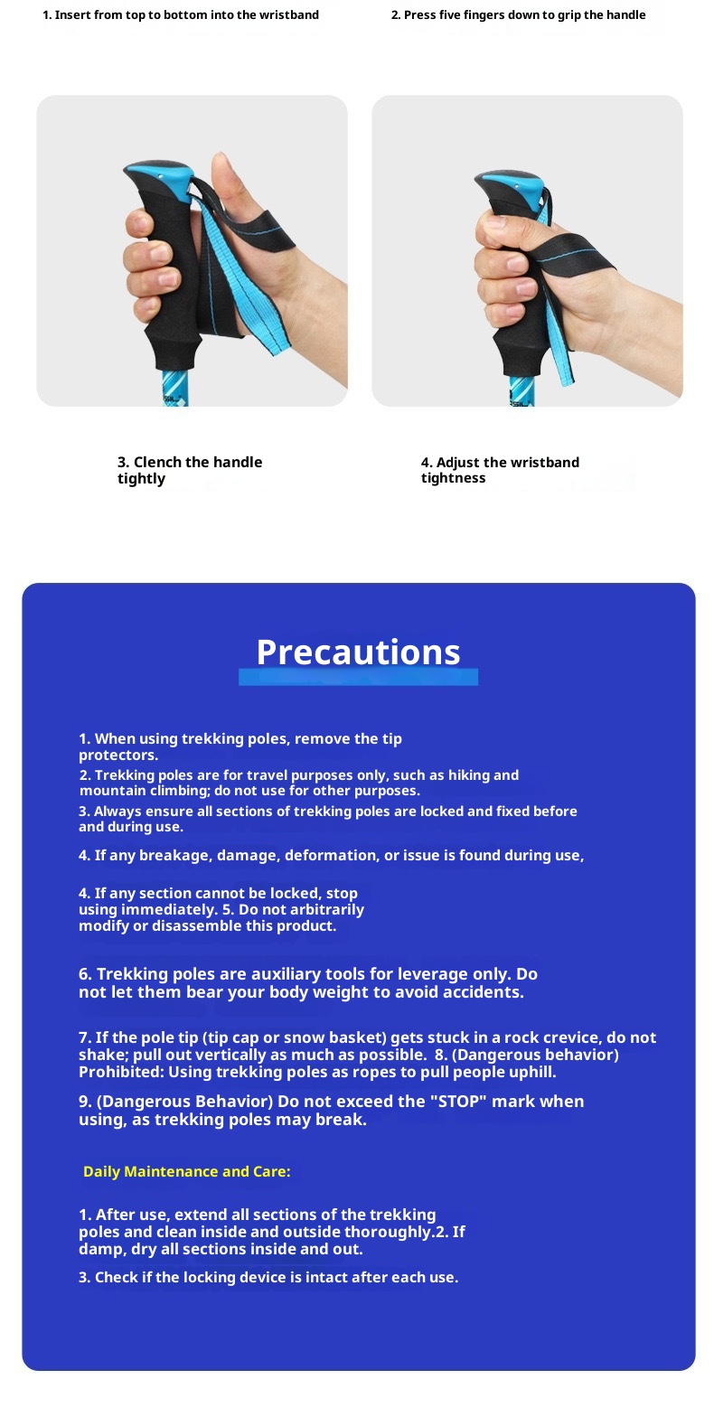 001 Manico curvo ultra corto in lega di alluminio a forma di T per esterni, pieghevole, fuoristrada, arrampicata, escursionismo, multifunzionale, camminata_voghion.com