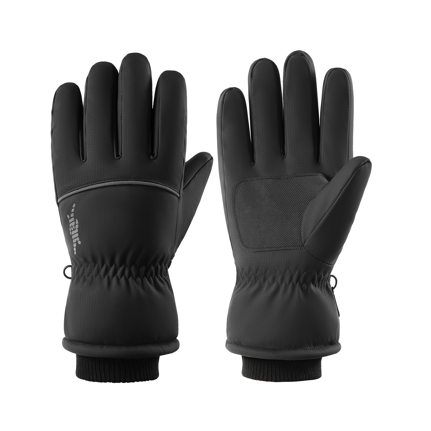 Combinaison de ski ActiveGo Outdoor pour hommes et femmes, doublée polaire, épaisse, tactile, coupe-vent, imperméable, idéale pour le cyclisme et électrique._voghion.com