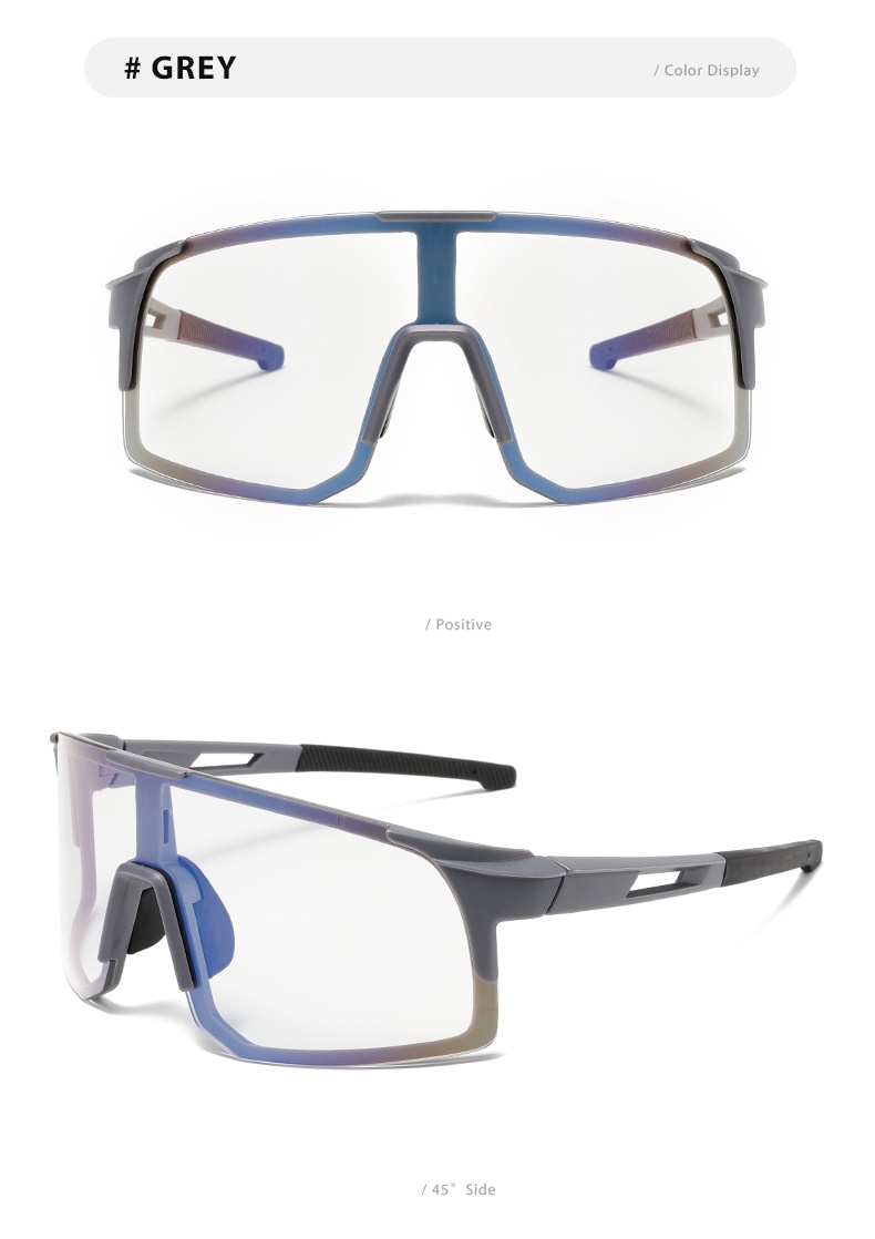 001 Outdoor Sports Mountaineering Skiing Photochromic Cycling Sunglasses Daily Dual-use Running Marathon Windproof Goggles_voghion.com