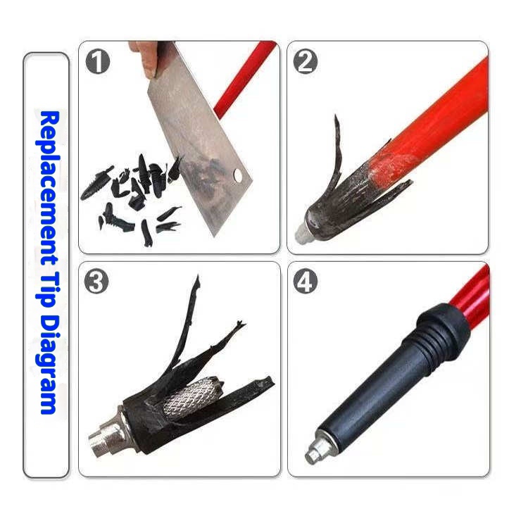 001 Hiking Stick Accessories Trekking Climbing Outdoor Camping Wear-resistant Tungsten Steel Pole Tip_voghion.com