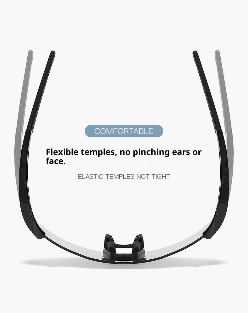 Gafas de sol vintage sin montura, con borde blanco, ideales para deportes al aire libre, ciclismo, esquí, montañismo y esquí. Resistentes al viento y a la arena. Para rostros redondos._voghion.com