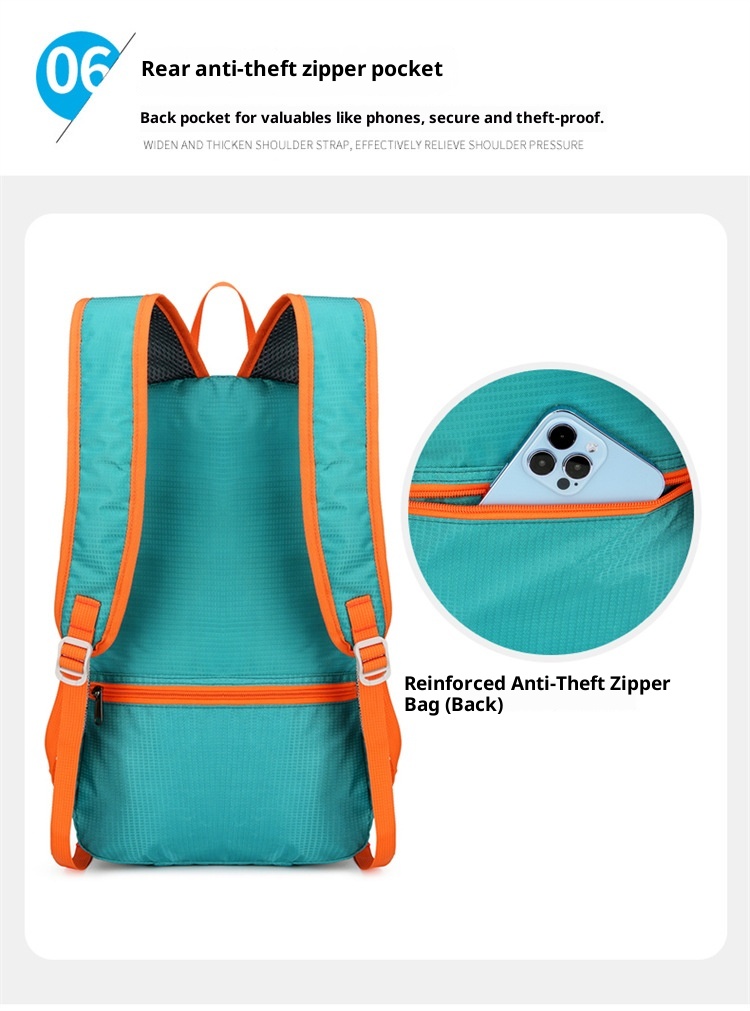 001 Outdoor Lightweight Foldable Skin Sports Large Capacity Storage Casual Travel Bag Waterproof Backpack_voghion.com