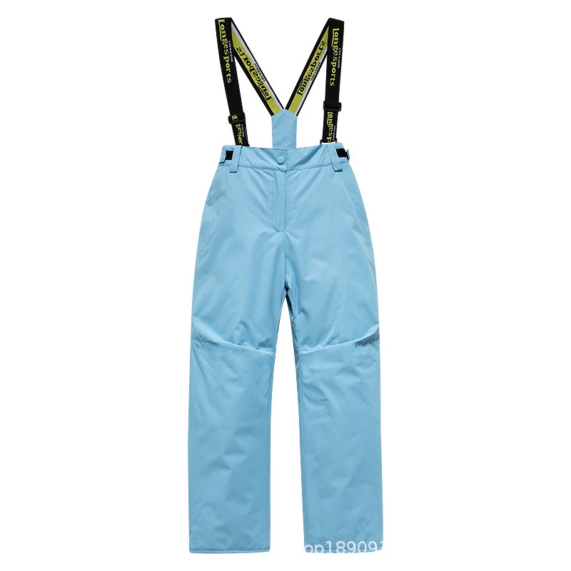 001 Completo da bambina per bambine, Pantaloni da sci per ragazzi, impermeabili e antivento, caldi e foderati in pile_voghion.com