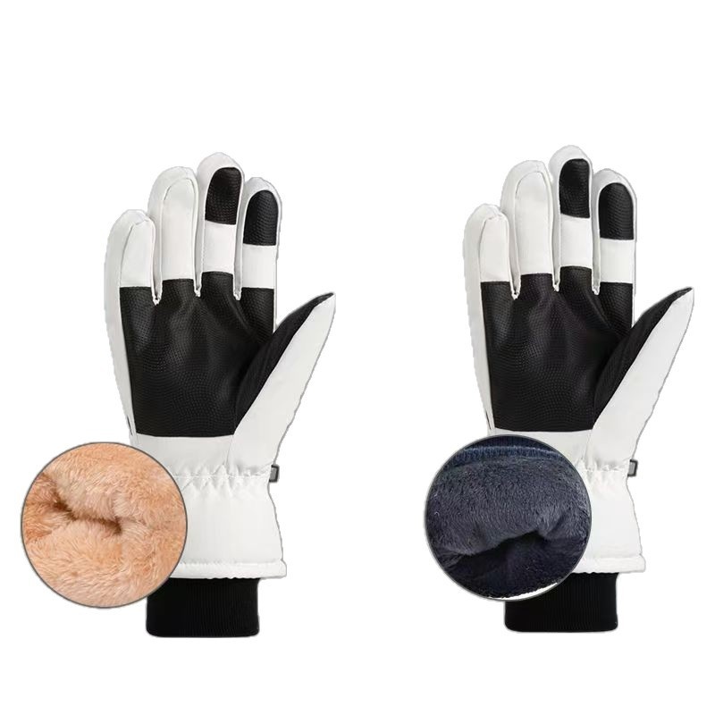 001 Ski Y8 Herfst Winter Koppel Mannen Vrouwen Rijden Warm Fleece Gevoerd Verdikt Touchscreen Sport Koudebestendig Dik Katoen_voghion.com