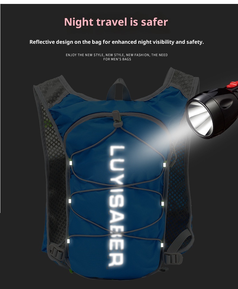 001 Hydration Cross-Border Water Multi-Functional Running Backpack Reflective Sports Cycling Bag_voghion.com