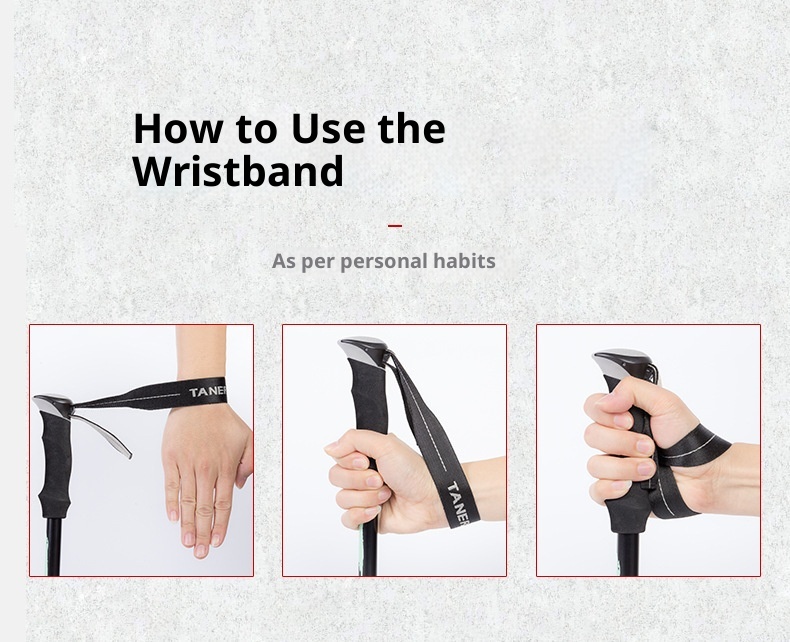 001 Bastone da passeggio telescopico corto ultraleggero pieghevole in lega di alluminio per escursionismo all'aperto all'ingrosso_voghion.com