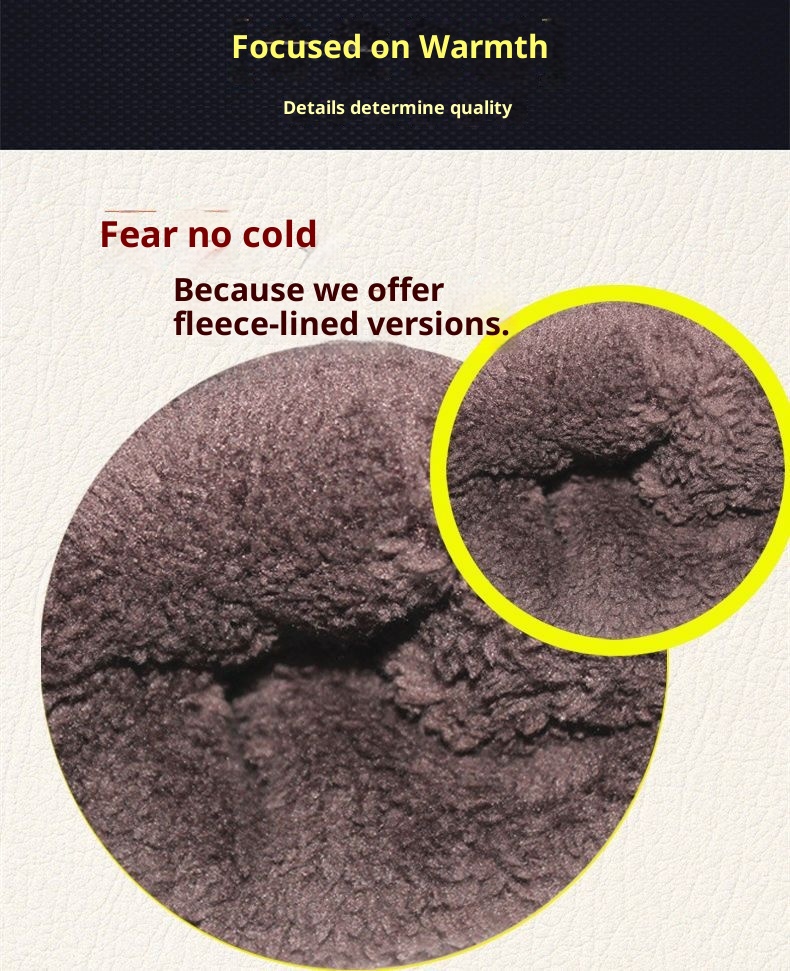 001 Herren-Skihandschuhe aus gefütterter, dicker Baumwolle, warm, winddicht, kältebeständig, wasserdicht, ideal für Studenten, Radfahrer, Motorradfahrer und den Winter._voghion.com