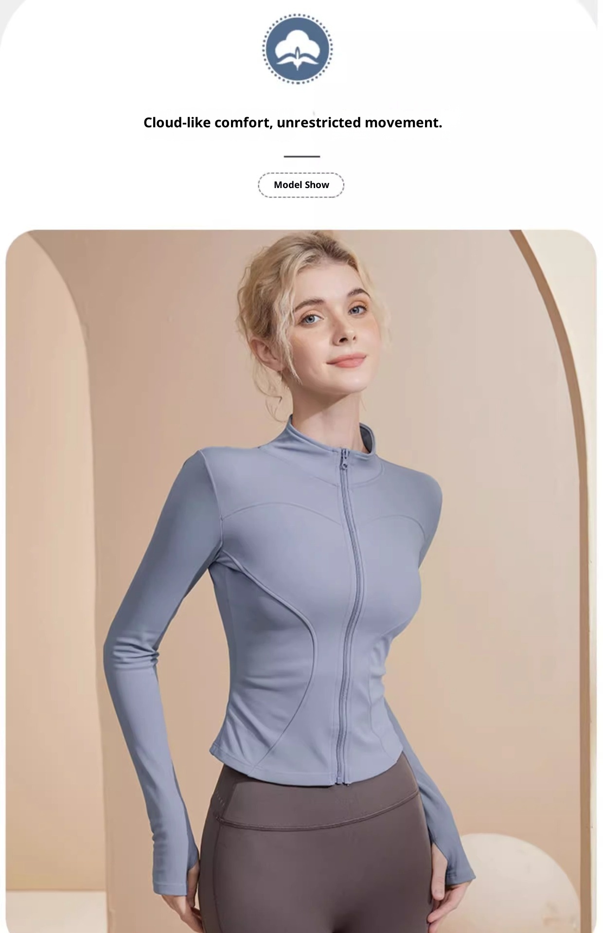 001 Lulu Yoga Giacca sportiva aderente, traspirante, ad asciugatura rapida, con colletto alto, vestibilità slim e dimagrante, per allenamento, ad alta elasticità_voghion.com