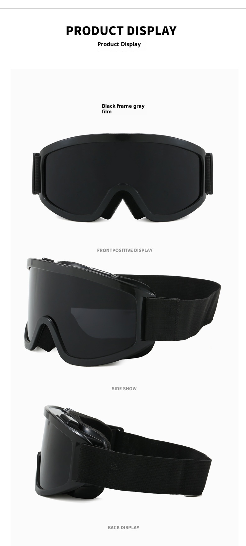 ActiveGo Winter Ski Bergsportbrillen Buitensporten Motorrijden Winddicht Zand Zonnebril Anti-ultraviolet Skiën_voghion.com