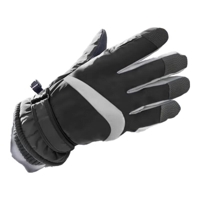 Gants d'hiver chauds et résistants au froid pour le ski, le vélo et les écrans tactiles, en coton épais, pour femmes et femmes._voghion.com
