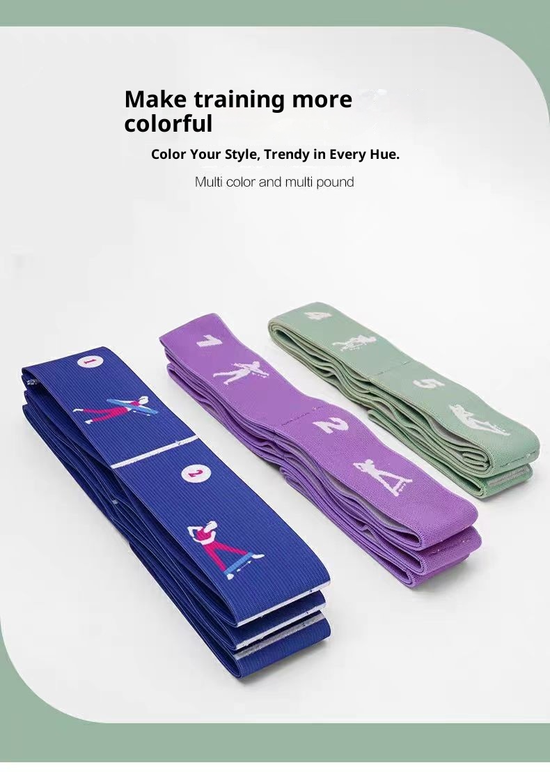 001 Sansha Children's Dance Elastic Digital Grid Resistance Band Ballet Practice Yoga Adult Stretching_voghion.com