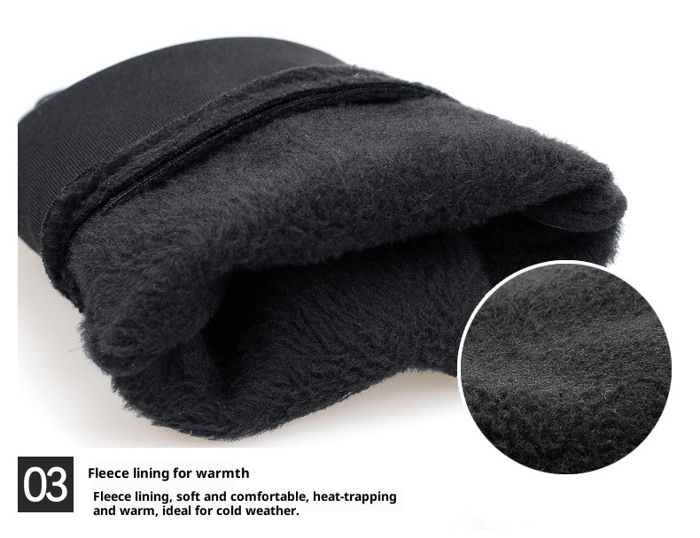 ActiveGo Winter Warm Men Full Finger Touch Screen Driving Skiing Waterproof Windproof Coldproof Non-slip Outdoor Riding Gloves_voghion.com