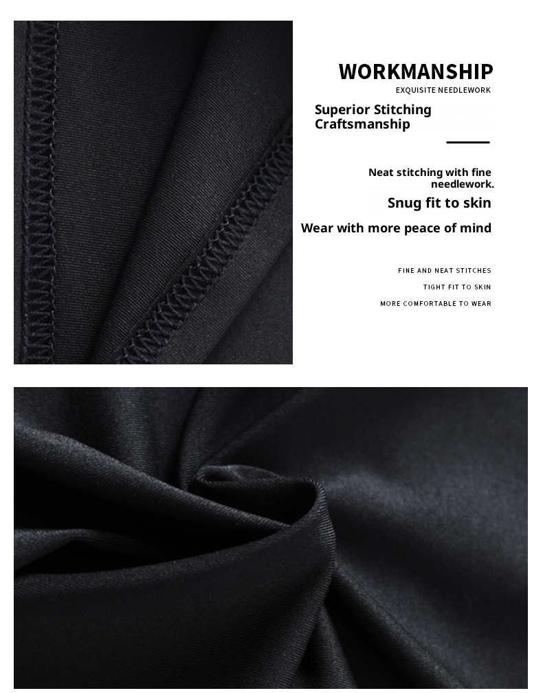 001 Maglia intima da sci attillata per bambini, ad asciugatura rapida, foderata in pile, per autunno e inverno, per sport, basket e calcio, allenamento interno_voghion.com