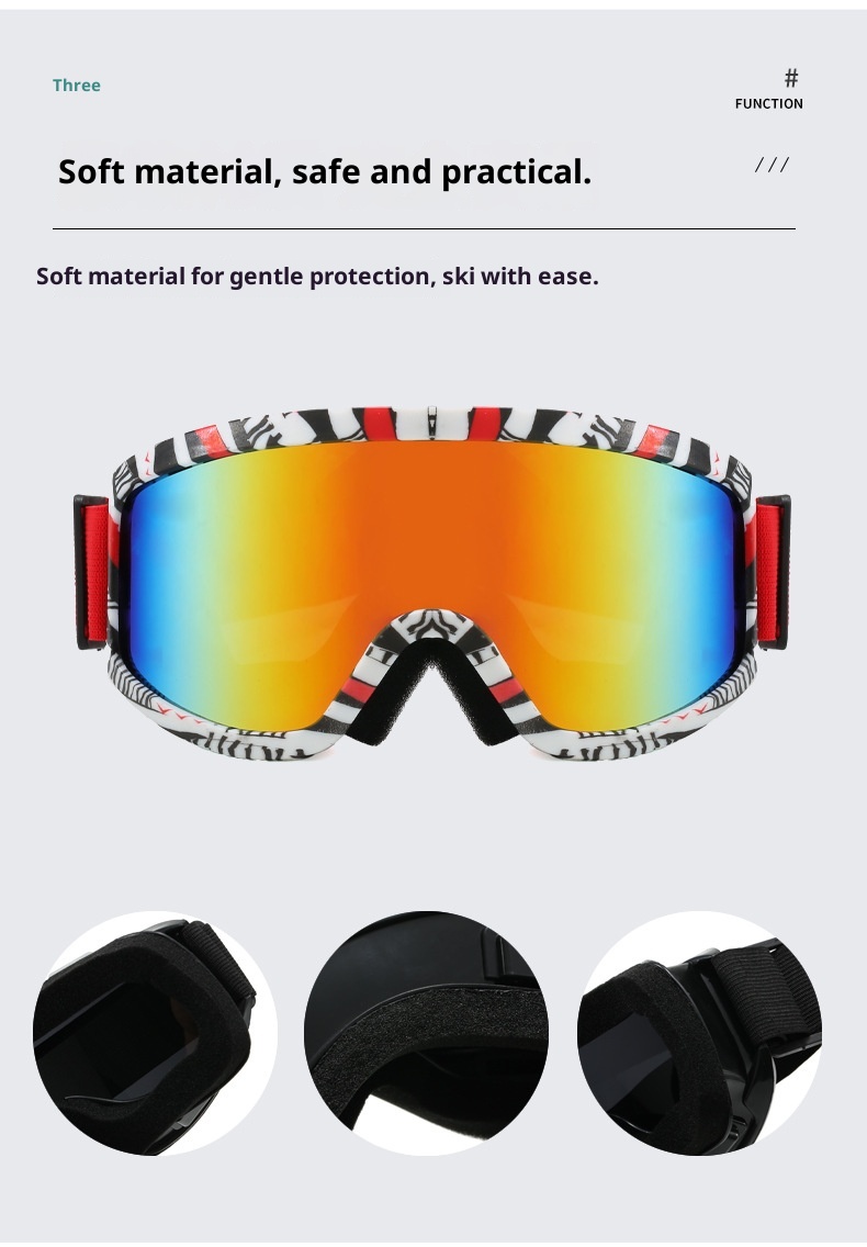 ActiveGo Winter Ski Bergsportbrillen Buitensporten Motorrijden Winddicht Zand Zonnebril Anti-ultraviolet Skiën_voghion.com